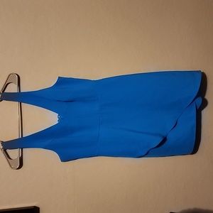 Blue dress. Used once